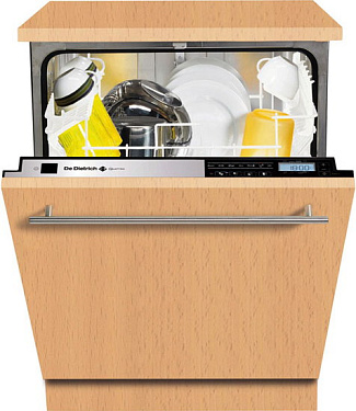 Встраиваемая полноразмерная посудомоечная машина De-dietrich DQH 740 JE 1