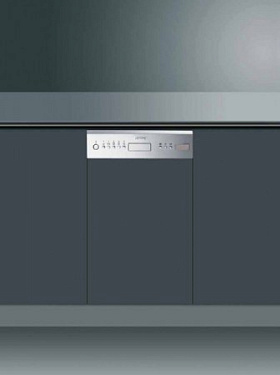 Встраиваемая узкая посудомоечная машина Smeg PLA4525X