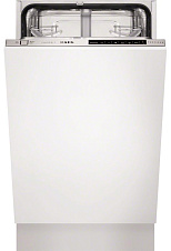 Встраиваемая узкая посудомоечная машина AEG F88400VI0P