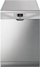 Отдельностоящая полноразмерная посудомоечная машина Smeg LVS367SX