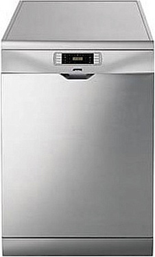 Отдельностоящая полноразмерная посудомоечная машина Smeg LSA6439X2